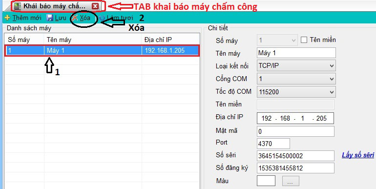 phần mềm chấm công wise eye on 39