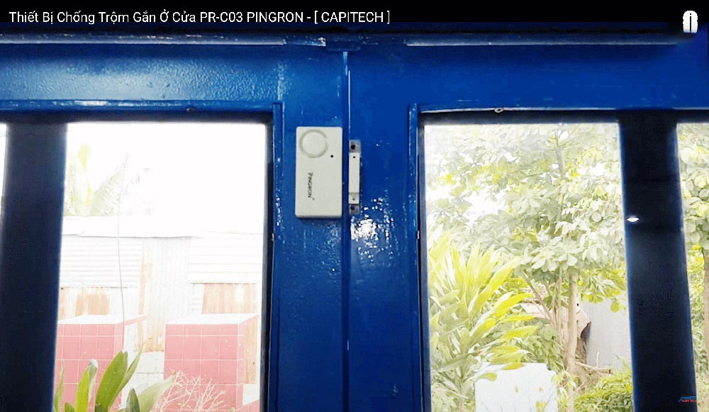 báo động trộm gắn cửa